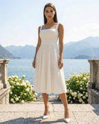 Elegant White Occasion Dress