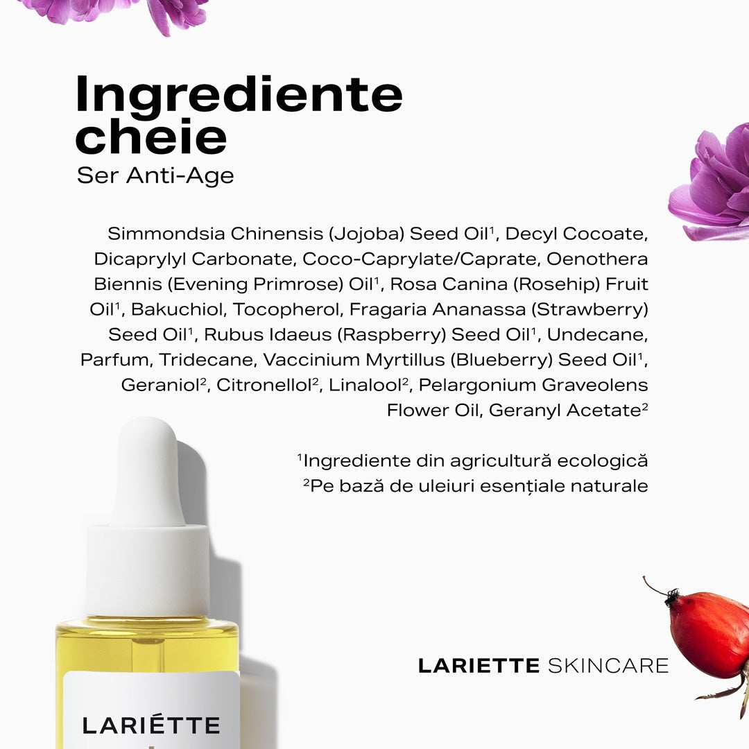 Natural Retinol Serum with Bakuchiol, 30 ml